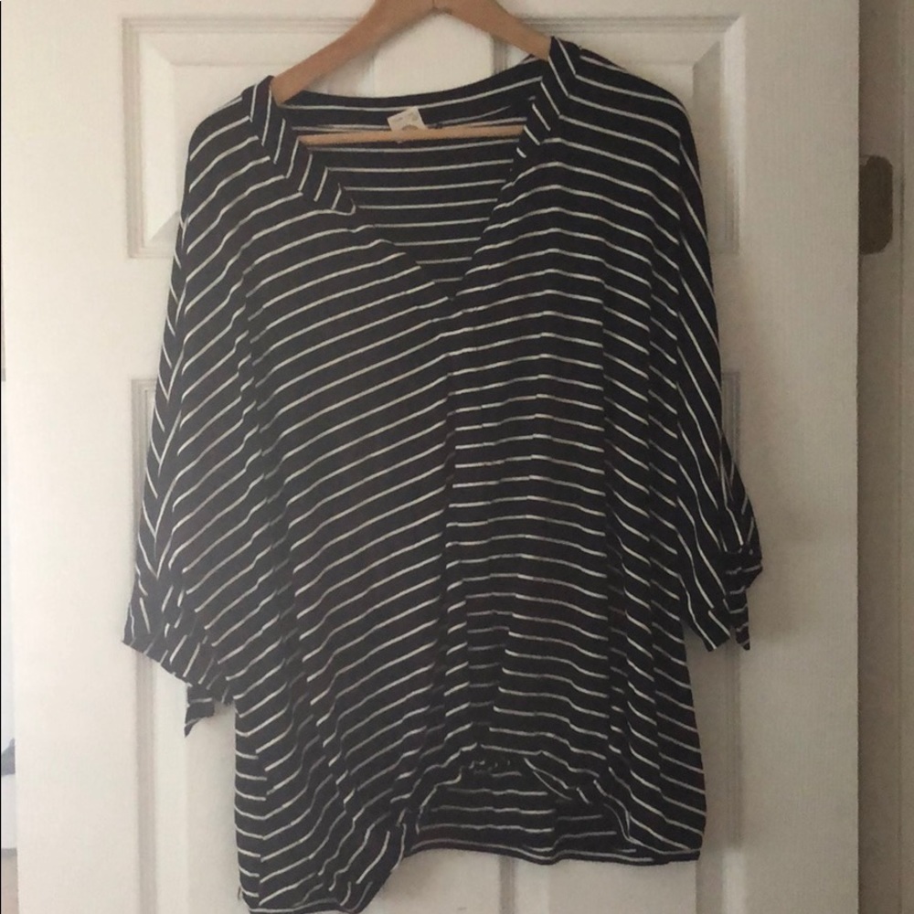 Anthropologie Striped top